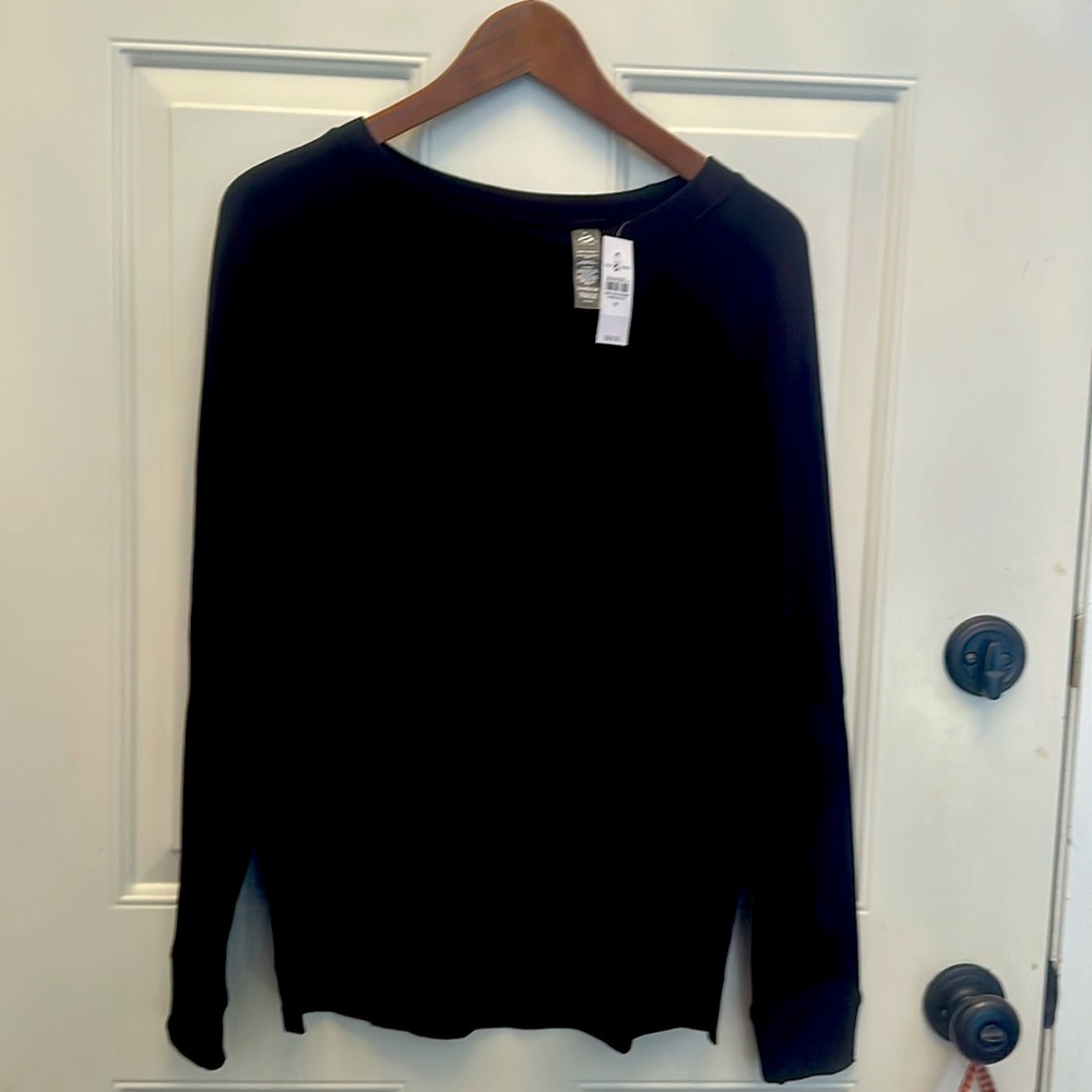 Thin, super soft black long sleeve! NWT!